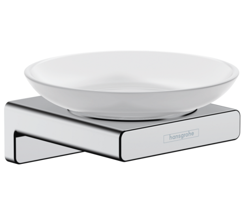 Мыльница Hansgrohe AddStoris 107x109x52 мм хром 41746000