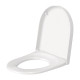 Сиденье для унитаза Duravit Starck 3 с микролифтом SoftClose петли нержавеющая сталь 0063890094
