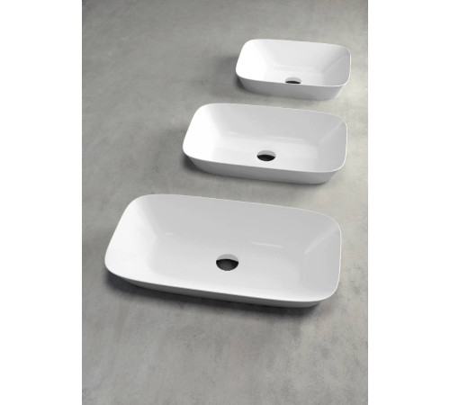 Раковина Azzurra PRUA 50х40 см без отверстия белая PRLN05040000BI