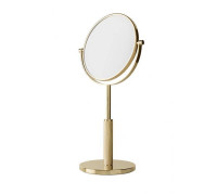 Зеркало косметическое Oasis Defile настольное увеличительное 22х15х43 см золото 0AGD029OR