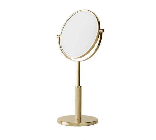 Зеркало косметическое Oasis Defile настольное увеличительное 22х15х43 см золото 0AGD029OR