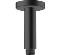 Потолочный кронштейн hansgrohe Vernis Blend 100 мм матовый черный 27804670