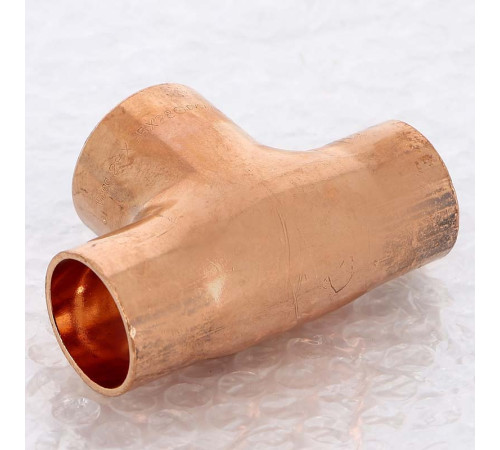 Тройник медный Viega под пайку 28х35х28 мм 115760