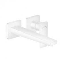 Смеситель для раковины Hansgrohe Metropol скрытого монтажа белый матовый 32526700