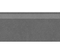 Ступень Kerama Marazzi Джиминьяно антрацит матовый обрезная 30х60 см DD254320R/GR