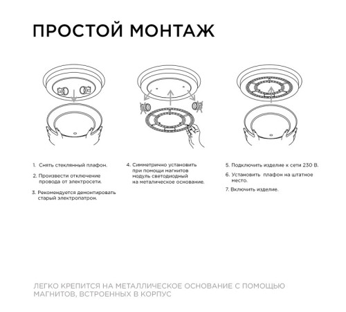 Модуль светодиодный Apeyron Electrics 02-68