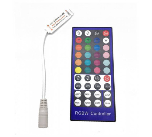 Контроллер-регулятор цвета RGBW с пультом ДУ Apeyron Electrics 04-40