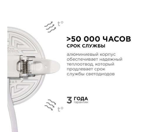 Встраиваемый светильник Apeyron Electrics 06-102
