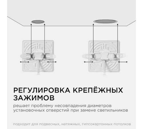 Встраиваемый светильник Apeyron Electrics 06-114