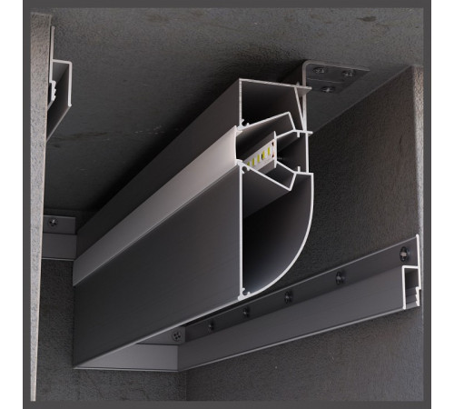 Короб для контурной подсветки натяжного потолка Apeyron Electrics 08-58