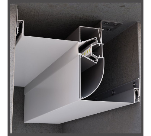 Короб для контурной подсветки натяжного потолка Apeyron Electrics 08-58