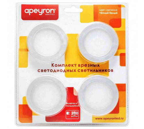 Набор встраиваемых светильников Apeyron Electrics 12-03