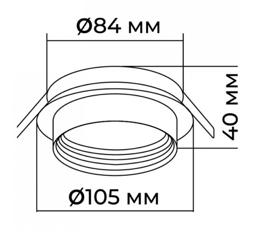 Встраиваемый светильник Apeyron Electrics Nimbus 16-111