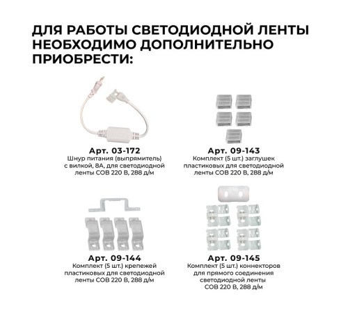 Лента светодиодная Apeyron Electrics 17-56