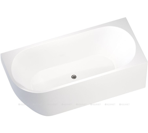 Ванна акриловая Aquanet Family Elegant B 1800x800 мм со сливом-переливом белый глянец 3806-N-GW