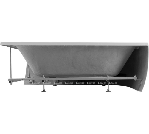 Ванна акриловая Aquanet Family Elegant B 1800x800 мм со сливом-переливом белый глянец 3806-N-GW