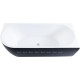 Ванна акриловая Aquanet Family Elegant B 1800x800 мм со сливом-переливом White/Black Matte 3806-N-GW-MB