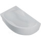Акриловая ванна Aquanet GRACIOSA 150x90 L левая в комплекте 00205325