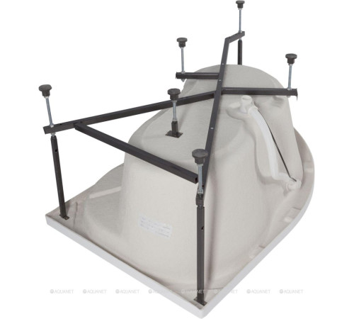 Акриловая ванна Aquanet GRACIOSA 150x90 L левая в комплекте 00205325