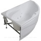 Акриловая ванна Aquanet GRACIOSA 150x90 L левая в комплекте 00205325