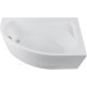 Ванна акриловая Aquanet Mia 140x80 R правая в комплекте 00246887