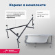 Ванна акриловая Aquanet Mia 140x80 R правая в комплекте 00246887