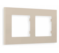 Рамка на 2 поста Ambrella Volt Qubi AF250362