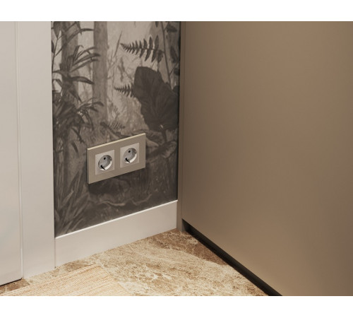 Рамка на 2 поста Ambrella Volt Qubi AF250362