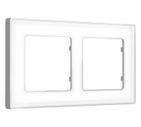 Рамка на 2 поста Ambrella Volt Arctic AF580132