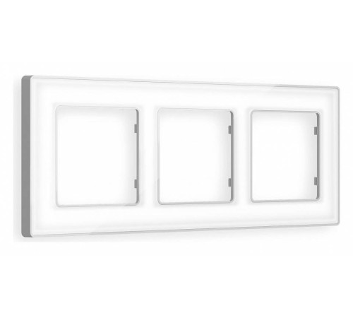 Рамка на 3 поста Ambrella Volt Arctic AF580133