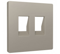 Накладка для розетки RJ-11 или RJ-45 Ambrella Volt ALFA AP3721