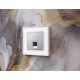 Накладка для розетки RJ-11 или RJ-45 Ambrella Volt Quant AP4120