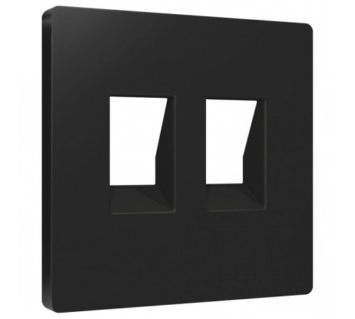 Накладка для розетки RJ-11 или RJ-45 Ambrella Volt ALFA AP8121