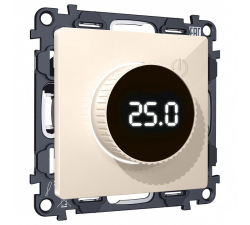 Терморегулятор электромеханический для теплого пола без рамки Ambrella Volt ALFA MA305810
