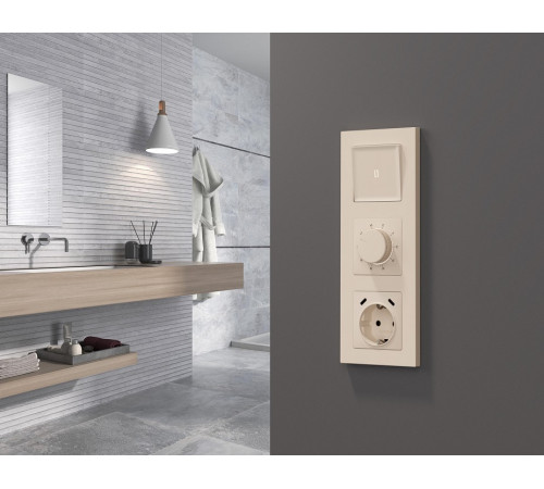 Розетка с заземлением и 2хUSB type C, без рамки Ambrella Volt MA MA330510