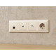 ТВ-розетка без рамки Ambrella Volt ALFA MA333050