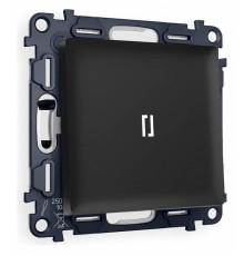 Выключатель одноклавишный с подсветкой без рамки Ambrella Volt Quant MA802015