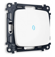 Выключатель одноклавишный с подсветкой без рамки Ambrella Volt Quant MO122020