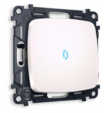 Выключатель проходной одноклавишный с подсветкой без рамки Ambrella Volt Quant MO202040