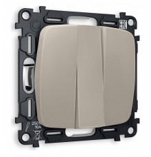 Выключатель трехклавишный без рамки Ambrella Volt Quant MO365010