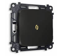 Выключатель проходной одноклавишный с подсветкой без рамки Ambrella Volt Quant MO802030