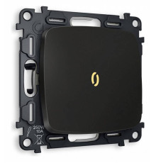 Выключатель проходной одноклавишный с подсветкой без рамки Ambrella Volt Quant MO802030