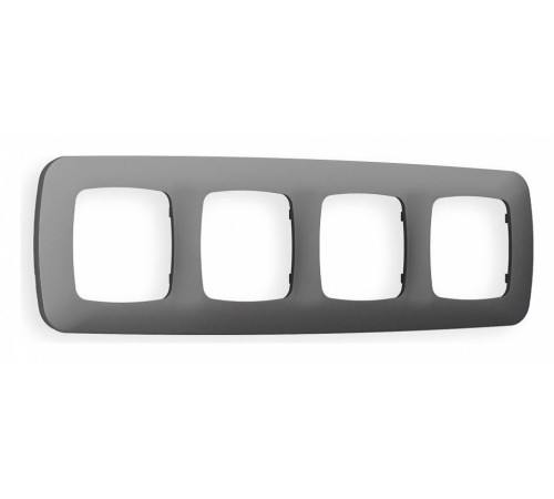 Рамка на 4 поста Ambrella Volt Ecta OF140654