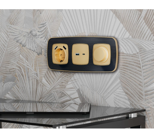 Рамка на 2 поста Ambrella Volt Coint OF640542