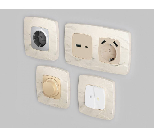 Рамка на 4 поста Ambrella Volt Opera OF940604