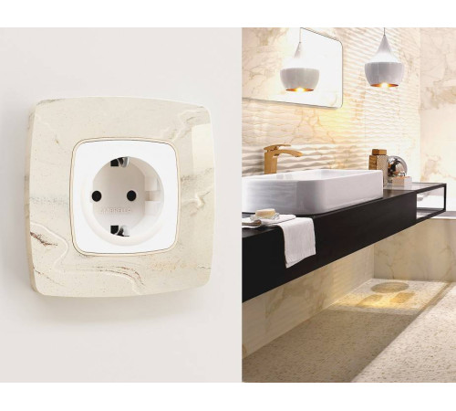 Рамка на 4 поста Ambrella Volt Opera OF940604