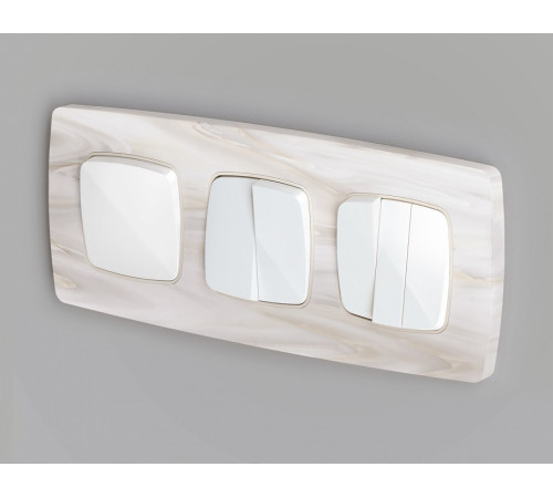 Клавиши для выключателя трехклавишного Ambrella Volt Quant OP1250