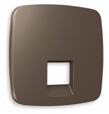 Накладка для розетки RJ-11 или RJ-45 Ambrella Volt Quant OP6420