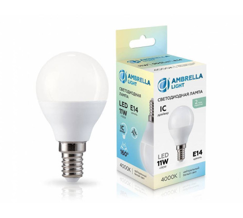 Лампа светодиодная Ambrella Light G45 451114