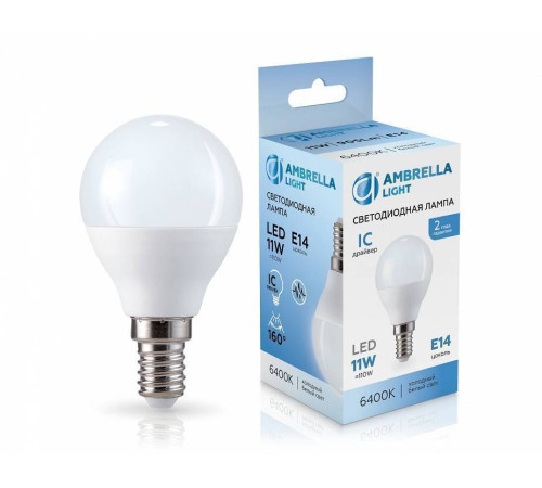 Лампа светодиодная Ambrella Light G45 451116